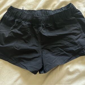 Patagonia “Barely Baggies” Black Board Shorts - size x-small